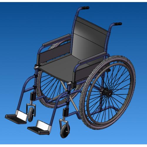 轮椅三维图