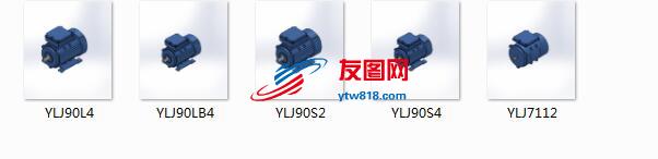 7种规格   B3型 YLJ  系列双值电容异步电动机   单相异步电动机
