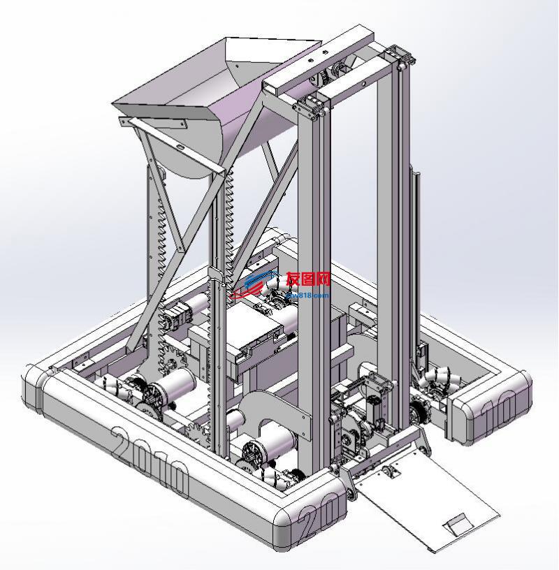比赛专用的障碍物搬运机器人(85.63MB)——SolidWorks