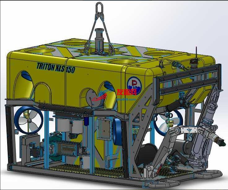 水下机器人（无人遥控潜水器）SW——(62.44MB)