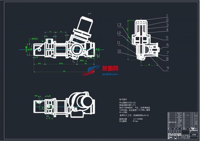 J01液压助力型转向器的设计（论文+CAD图纸+开题报告+任务书+翻译……）