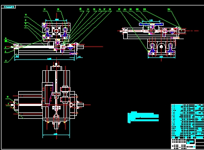 Z-H数控工作台CAD图纸