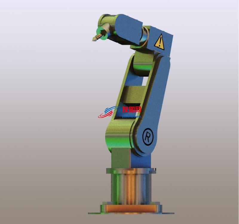 ROB-09机器人钻臂——三维图