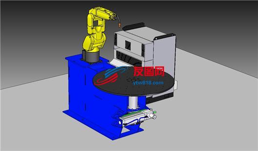 数控控制机器人焊接机床