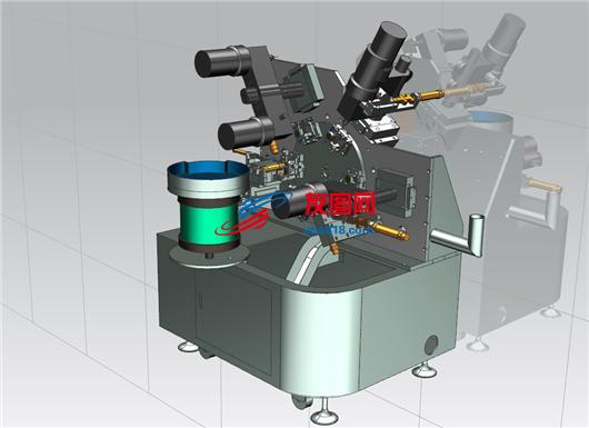 机床-全自动精密PIN型钻孔机设计模型