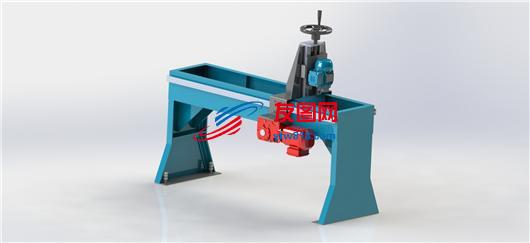 机床-刃磨机三维模型