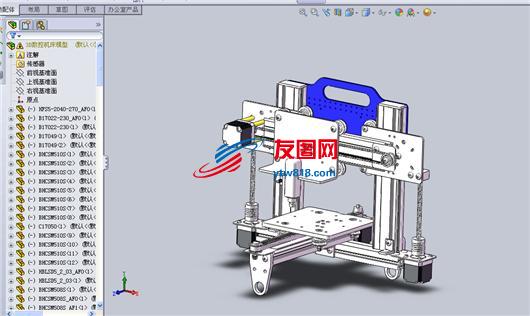 机床-3D数控机床模型