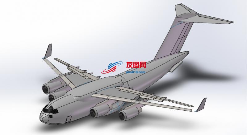 C-17环球飞机设计模型