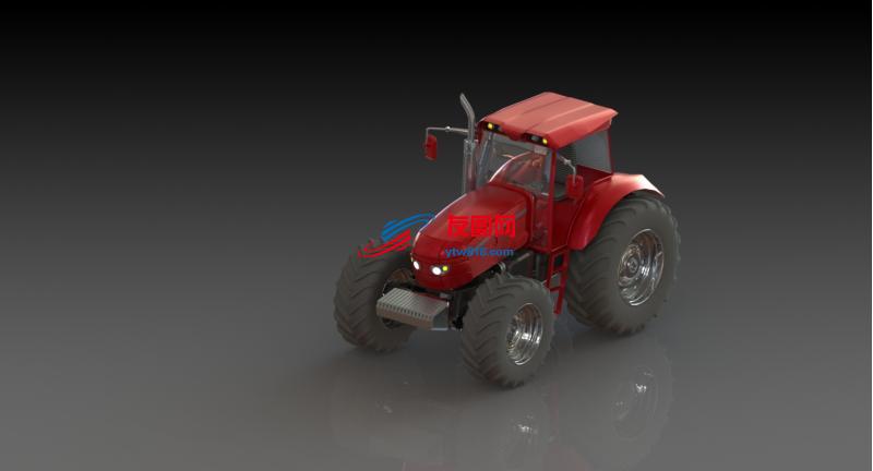 2019农业拖拉机三维模型X-T格式