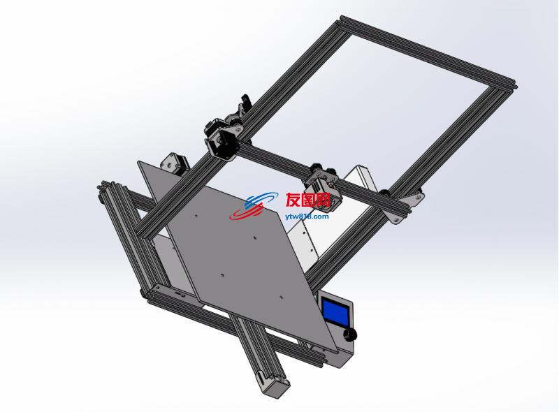400XL型号3D打印机