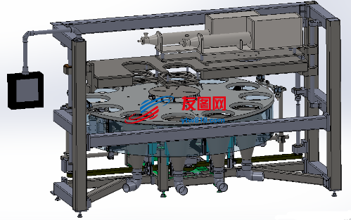 双工位灌装机三维模型3D图纸 Solidworks设计