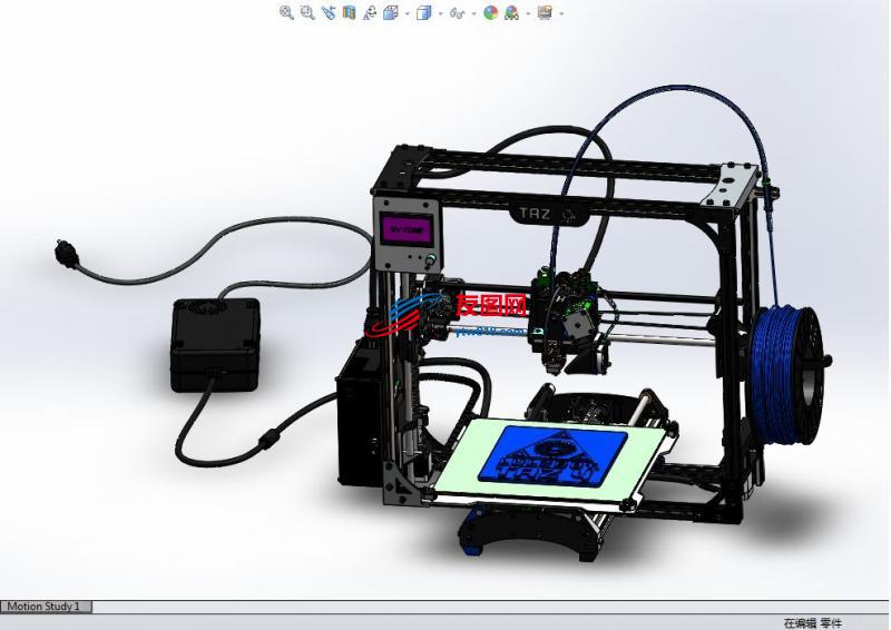 【HY-1004】3D打印机 (Lulzbot TAZ4 3D打印机)