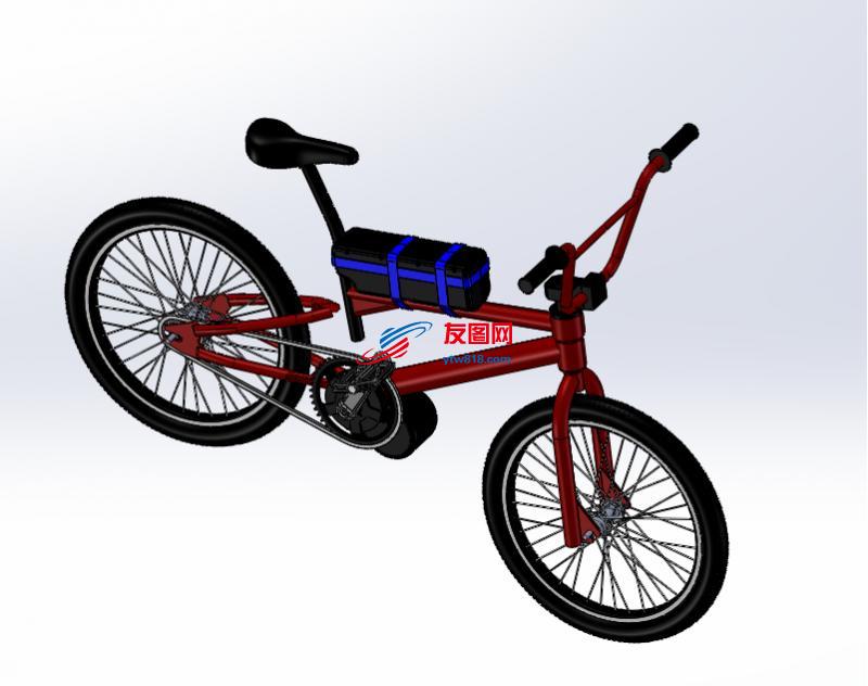 改装型电动自行车设计模型