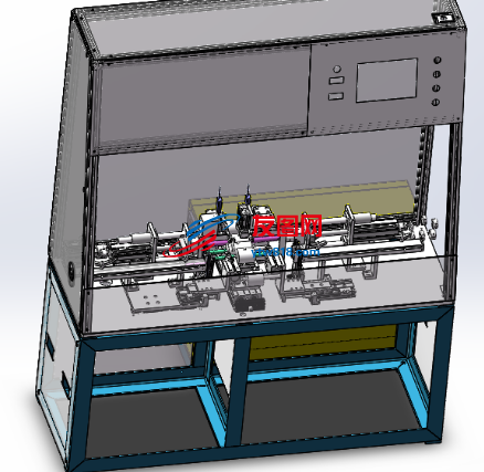 马达转子卡环组装设备3D数模图纸 Solidworks设计