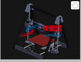 AutoMake 3D打印机结构模型