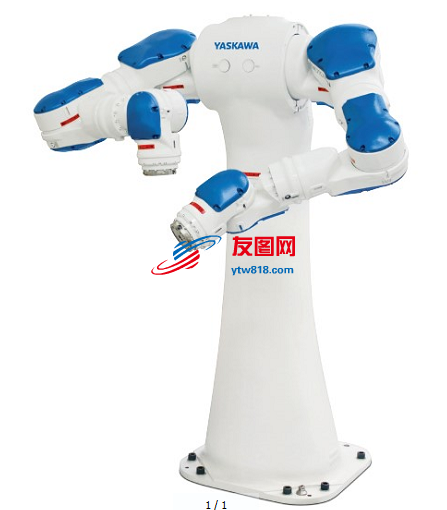 安川SDA5F双臂工业机器人3D数模图纸 STEP格式