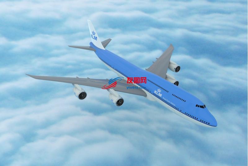 波音Boeing-747飞机简易模型3D图纸 STP IGS格式