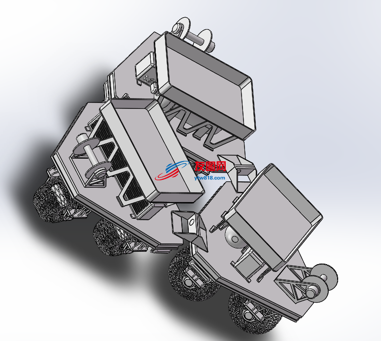 多轮移动机器人设计模型2010