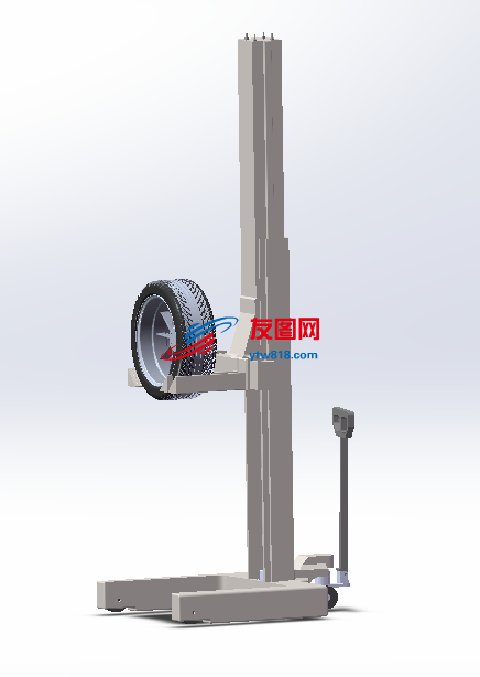 液压升降机模型图设计