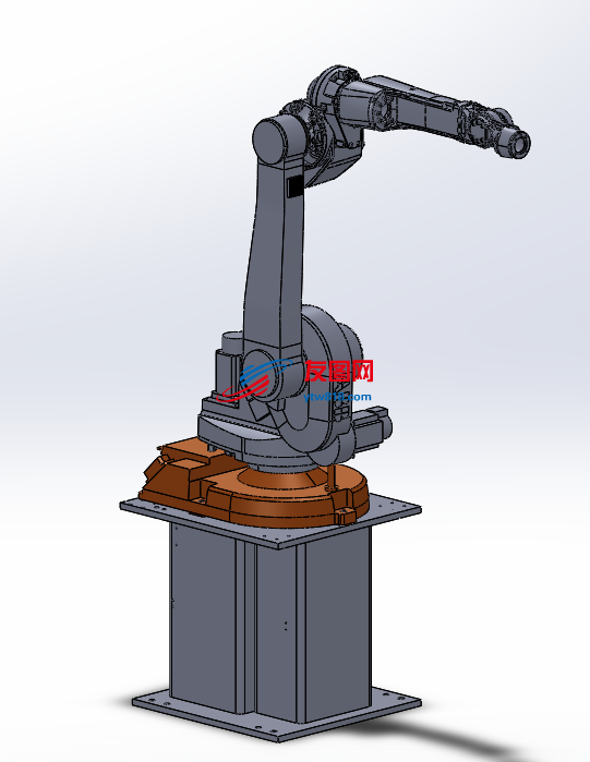 工厂使用的焊接机械手设计模型