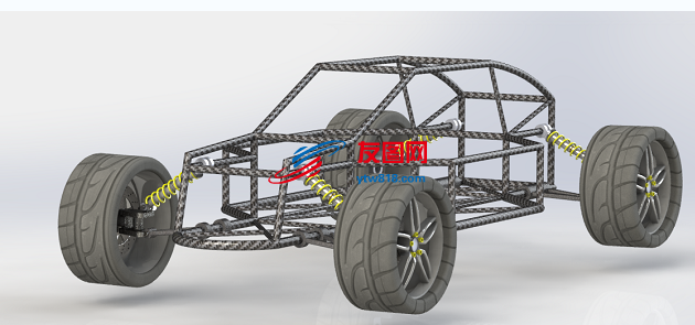 钢管车简易结构3D图纸 Solidworks设计