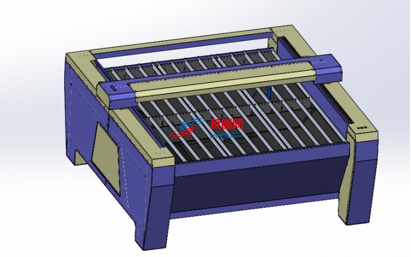激光加工机床（数控设备）设计模型