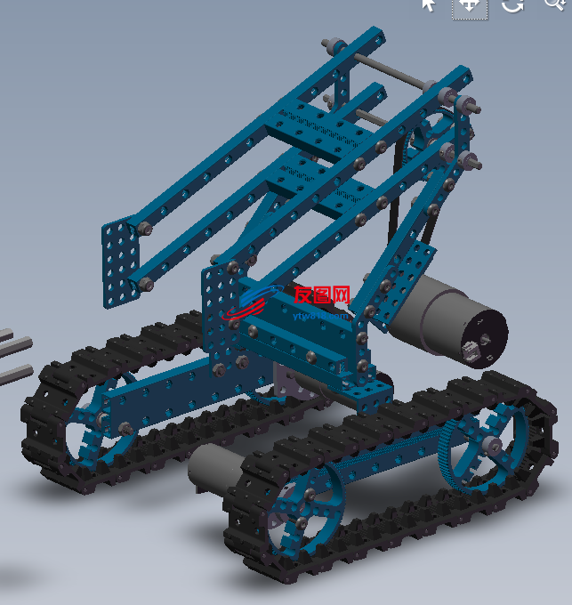 履带式机器人小车(SW2014)