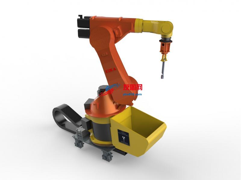 kuka工业机器人3300外壳模型3D图纸