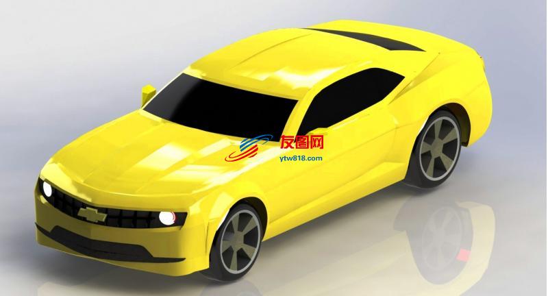 雪佛兰科迈罗 Chevrolet Camaro汽车外壳3D图纸