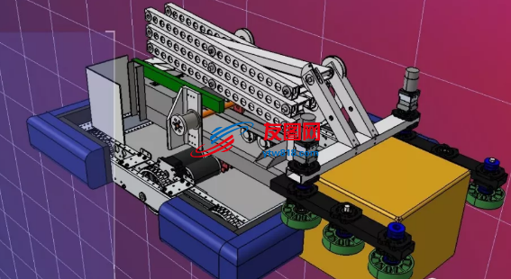 themis 2018 robot机器人车3D图纸 STP格式