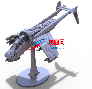 飞机造型3D打印图纸 STL格式