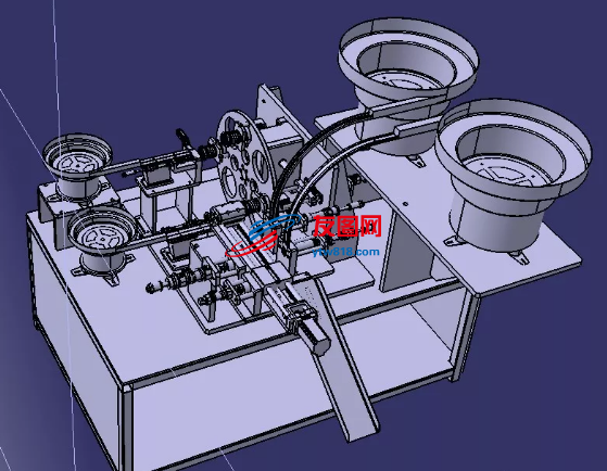 直流电机换相器组装设备3D图纸 STP格式