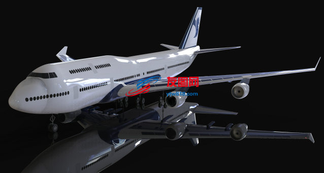 波音客机飞机模型3D图纸 CATIA设计