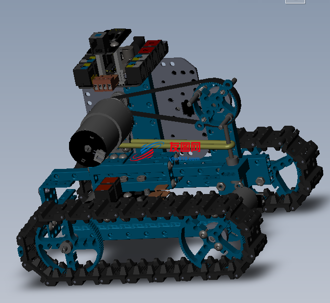 坦克链机器人