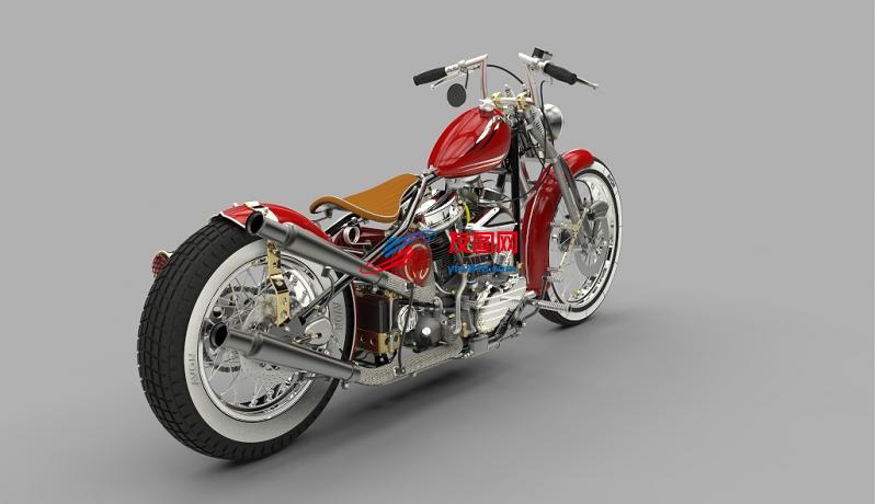 摩托车bobber-extreme设计
