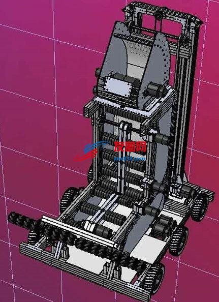 WCP CC 2020机器人车3D图纸 STEP格式