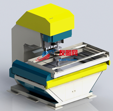 CNC数控分纸机3D数模图纸 STEP格式