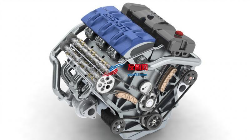 V6 Turbo发动机图纸