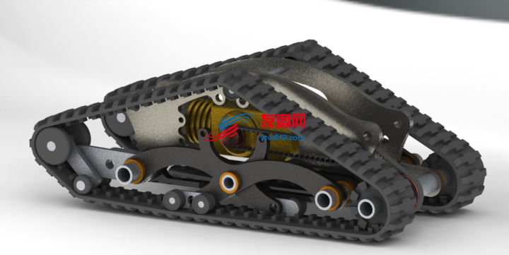 DTV Shredder全地形履带滑板车设计图，IGS格式