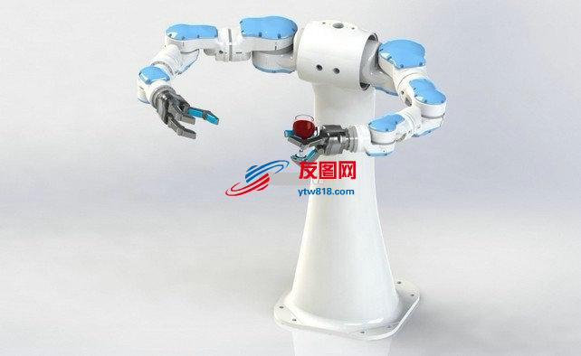 Motoman-SDA10双臂机器人3D模型三维图纸