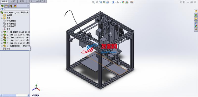 米思米3D打印机SW
