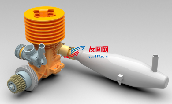 mkii engine模型发动机引擎3D图纸 STP IGS UG CATIA格式