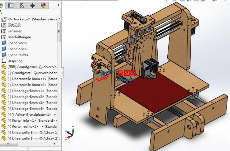 数控机床3D模型 solidworks设计