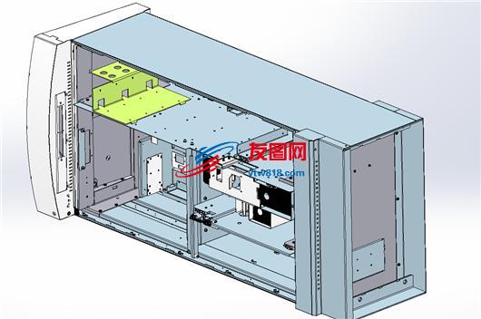 配电输电设备-数控机床配电柜设计模型