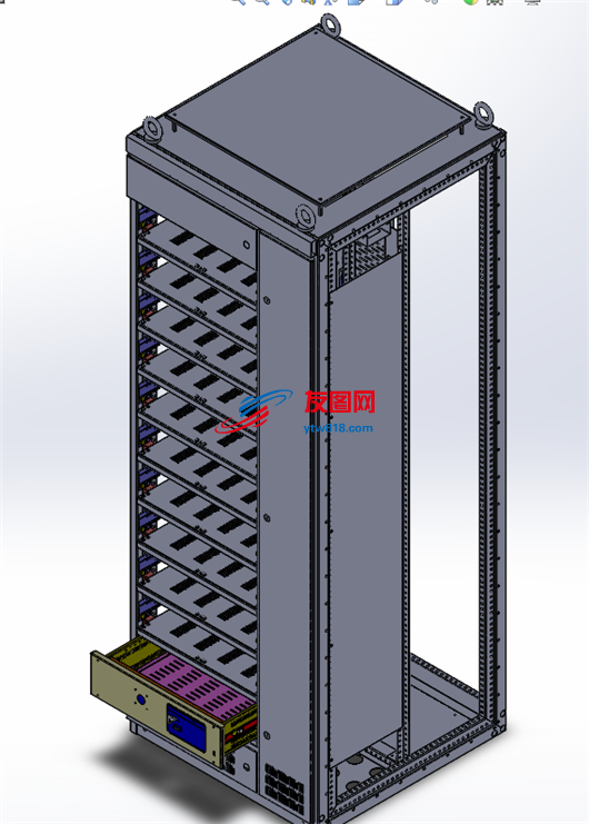5674-成套电气配电柜-GCS二代抽屉柜结构SW2010
