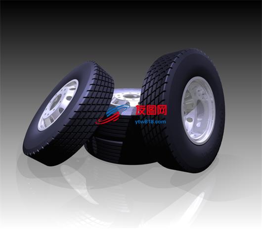 汽车轮胎产品模型-轮胎08