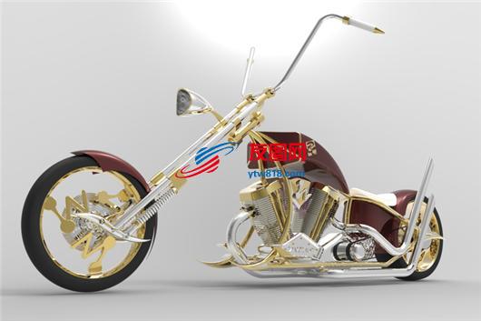 摩托车与自行车产品模型-摩托车21