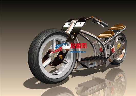 摩托车与自行车产品模型-摩托车10
