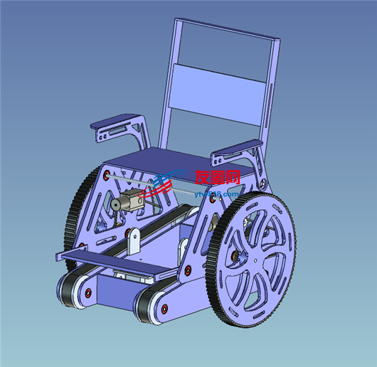 全自动轮椅（附工程图）