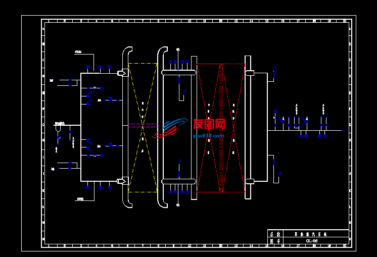 300MW机组锅炉系统图5GL06(再热蒸汽系统)